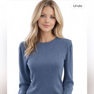 Falling Monkey Ribbed Sweater